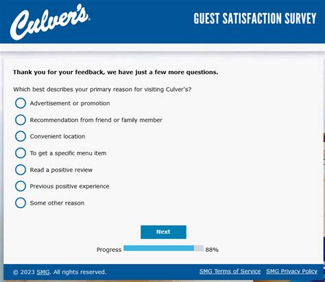 visit tellculvers.com|Ultimate Guide to Culver’s Customer Satisfaction Survey: Steps